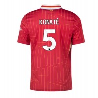 Pánský Fotbalový dres Liverpool Ibrahima Konate #5 2024-25 Domácí Krátký Rukáv